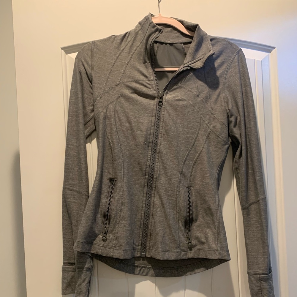 Lululemon Define jacket heathered grey